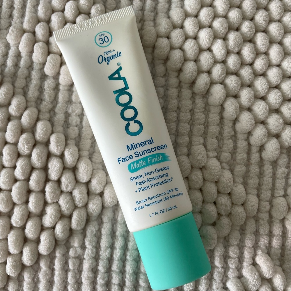 Coola Mineral Face Sunscreen, SPF 30. Brand new and sealed.